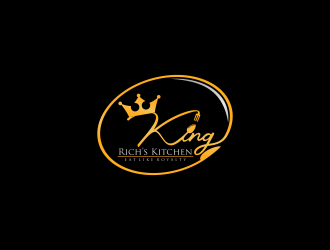 King Rich’s Kitchen logo design by Msinur