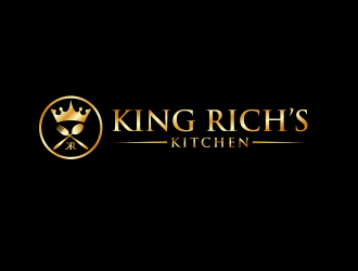 King Rich’s Kitchen logo design by FirmanGibran
