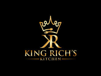 King Rich’s Kitchen logo design by FirmanGibran