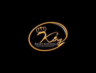 King Rich’s Kitchen logo design by Msinur