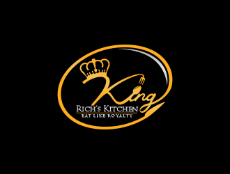 King Rich’s Kitchen logo design by Msinur