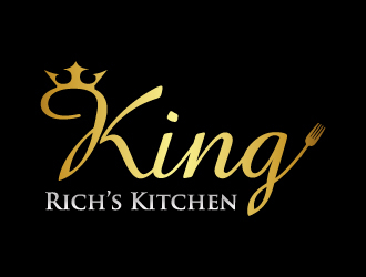 King Rich’s Kitchen logo design by akilis13