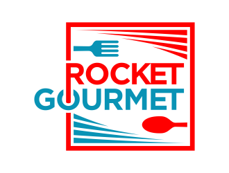 Rocket Gourmet logo design by FriZign
