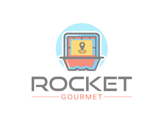 Rocket Gourmet logo design by Rexi_777
