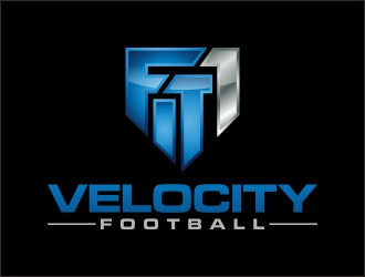 Fit 1 Velocity Football logo design by josephira