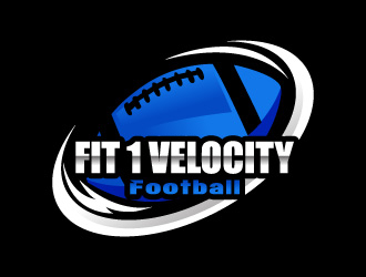 Fit 1 Velocity Football logo design by Suvendu