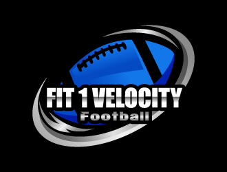 Fit 1 Velocity Football logo design by Suvendu