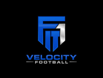Fit 1 Velocity Football logo design by daywalker