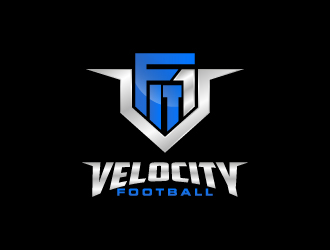 Fit 1 Velocity Football logo design by MUSANG