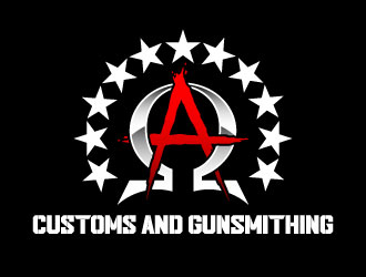 Alpha & Omega Customs and Gunsmithing logo design by daywalker