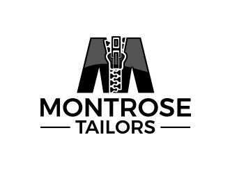 Montrose Tailors logo design by MarkindDesign