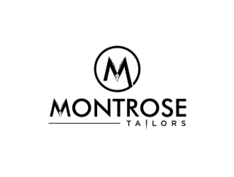 Montrose Tailors logo design by sheilavalencia