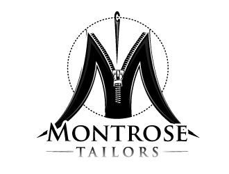 Montrose Tailors logo design by aRBy