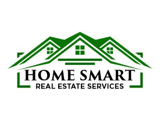 Home Smart Real Estate Services logo design by XYGRAHPICS