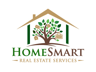 Home Smart Real Estate Services logo design by akilis13