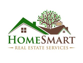 Home Smart Real Estate Services logo design by akilis13