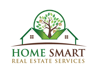 Home Smart Real Estate Services logo design by Roma