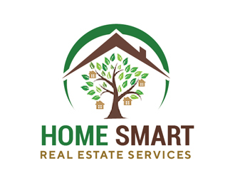 Home Smart Real Estate Services logo design by Roma