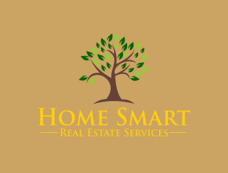 Home Smart Real Estate Services logo design by Greenlight