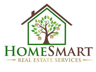 Home Smart Real Estate Services logo design by PrimalGraphics