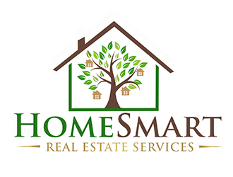 Home Smart Real Estate Services logo design by PrimalGraphics