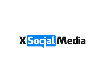 X Social Media logo design by serprimero