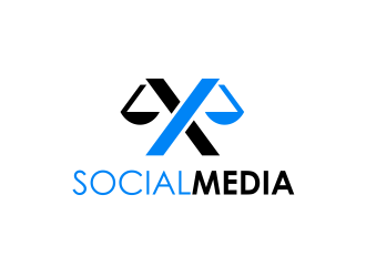X Social Media logo design by serprimero