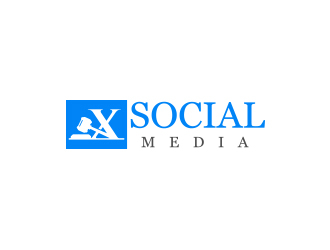 X Social Media logo design by Rexi_777