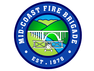 Mid-Coast Fire Brigade  logo design by aura