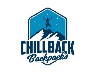 Chillback Backpacks logo design by Eliben