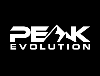 Peak Evolution logo design by kunejo