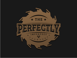 The Perfectly Imperfect Woodworker logo design by veter
