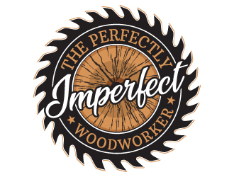 The Perfectly Imperfect Woodworker logo design by LucidSketch