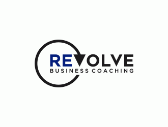REVOLVE Business Coaching logo design by SelaArt
