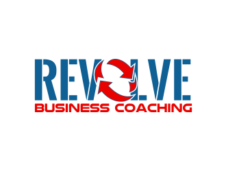 REVOLVE Business Coaching logo design by naldart