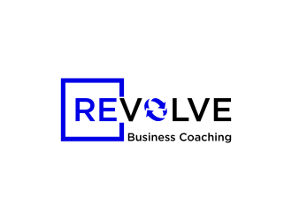 REVOLVE Business Coaching logo design by luckyprasetyo