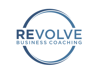 REVOLVE Business Coaching logo design by puthreeone