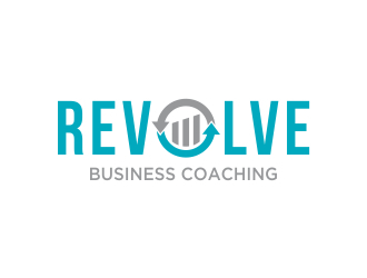 REVOLVE Business Coaching logo design by cikiyunn