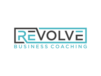 REVOLVE Business Coaching logo design by javaz