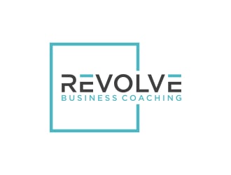 REVOLVE Business Coaching logo design by javaz
