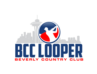 BEVERLY COUNTRY CLUB caddie logo design by AamirKhan