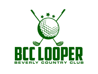 BEVERLY COUNTRY CLUB caddie logo design by AamirKhan