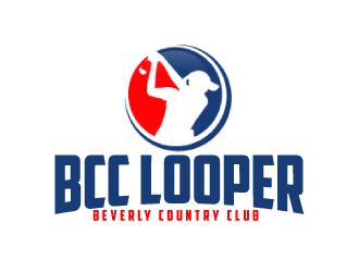BEVERLY COUNTRY CLUB caddie logo design by AamirKhan