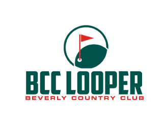 BEVERLY COUNTRY CLUB caddie logo design by AamirKhan