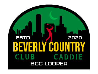BEVERLY COUNTRY CLUB caddie logo design by Suvendu