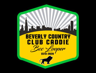 BEVERLY COUNTRY CLUB caddie logo design by Suvendu