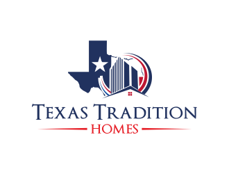 Texas Tradition Homes  logo design by Greenlight