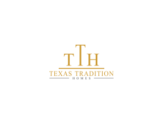 Texas Tradition Homes  logo design by novilla