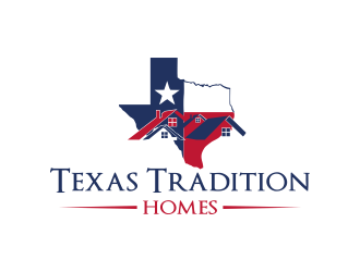 Texas Tradition Homes  logo design by Greenlight
