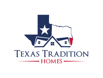 Texas Tradition Homes  logo design by Greenlight